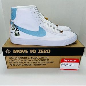 Nike Blazer Mid 77 White Indigo Size 7.5W